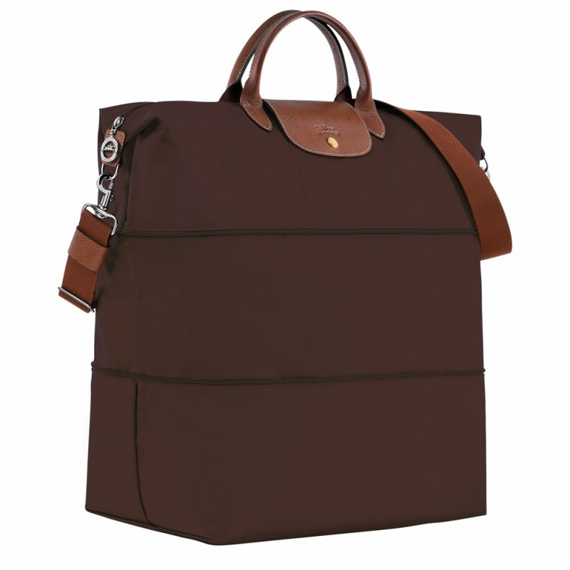 Brown Longchamp Le Pliage Original Women's Travel Bags